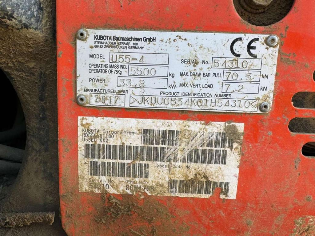 Kubota U55 Photo 3