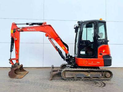 Kubota KX037-4 - Hammer Lines / Quick Coupler sold by Boss Machinery