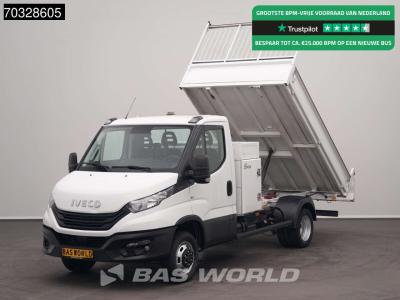 Iveco Daily 35C16 3.0L Dubbellucht Kipper Airco Cruise 3,5t Trekgewicht Euro6 Tipper Benne Kieper Airco C sold by BAS World B.V.