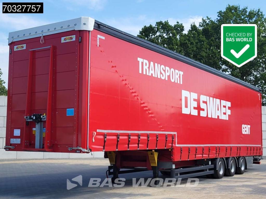 System Trailers LPRS24 3 axles Curtain Machine Photo 1