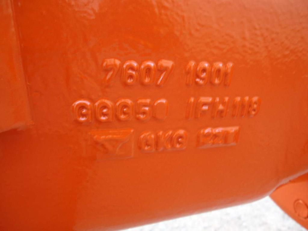 Front axle for Fiat Kobelco W190 - N. DENTI PIGNONE 8 - N. DENTI CORONA 37 Photo 11