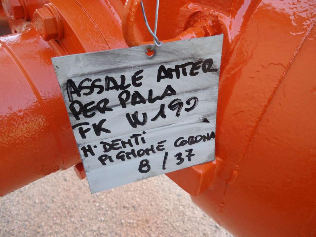 Front axle for Fiat Kobelco W190 - N. DENTI PIGNONE 8 - N. DENTI CORONA 37 Photo 14