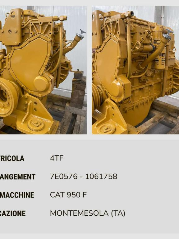 Caterpillar MOTORE REVISIONATO CAT 3116 Photo 3
