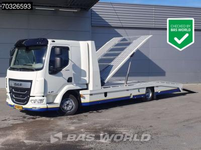 Daf LF 230 LF 4X2 NL-Truck APK Tijhof car transporter Winch Automatic ACC Euro 6 sold by BAS World B.V.