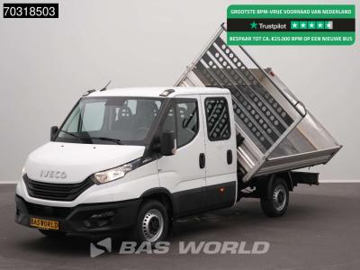 Iveco Daily 35S16 Automaat Driezijdige Kipper Dubbel Cabine 3,5t Trekhaak 160PK Airco Camera Euro6 Tipper sold by BAS World B.V.