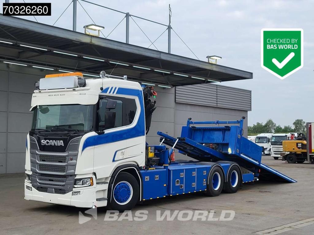 Scania R580 R 6X2 Abschleppwagen Palfinger PK33002 EH Crane Winch Recovery vehicle Photo 1