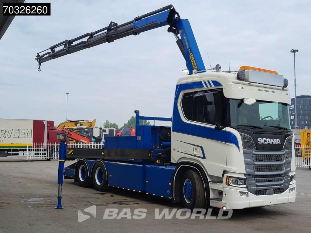 Scania R580 R 6X2 Abschleppwagen Palfinger PK33002 EH Crane Winch Recovery vehicle Photo 5