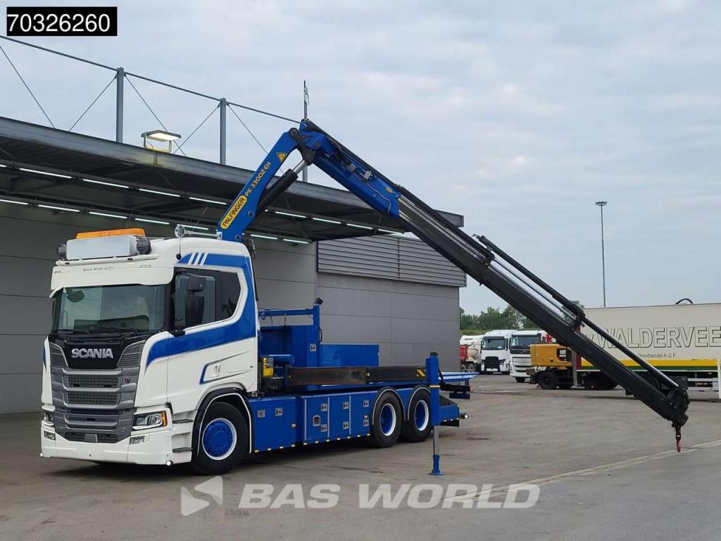 Scania R580 R 6X2 Abschleppwagen Palfinger PK33002 EH Crane Winch Recovery vehicle Photo 6