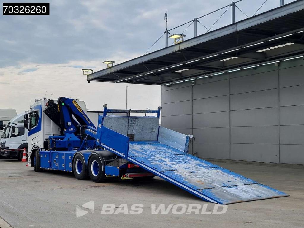 Scania R580 R 6X2 Abschleppwagen Palfinger PK33002 EH Crane Winch Recovery vehicle Photo 9