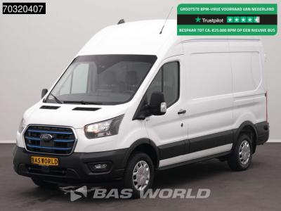 Ford e-Transit 184pk Elektrisch 68kWh 317km WLTP L2H3 Hoog Dak Navi Airco Cruise Parkeersensoren v+a SYN sold by BAS World B.V.
