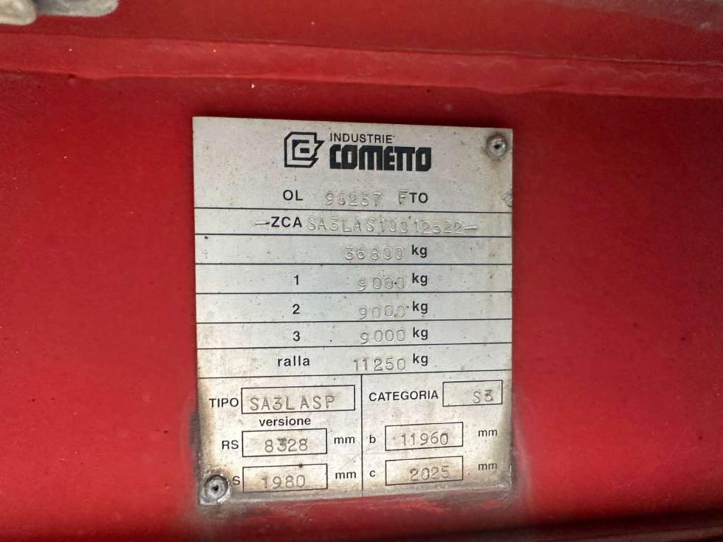 Cometto Flatbed semi-trailer Photo 11