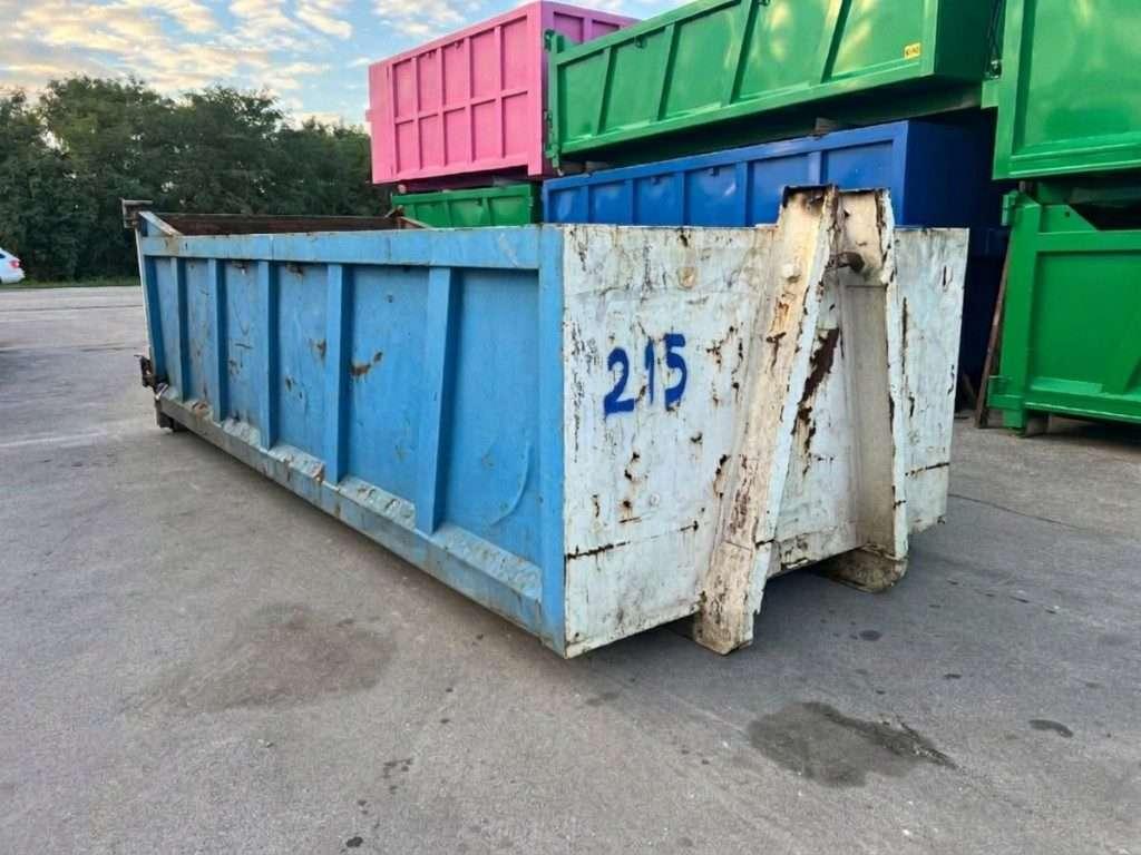 CONTAINER SCARRABILE USATO A CIELO APERTO Photo 3
