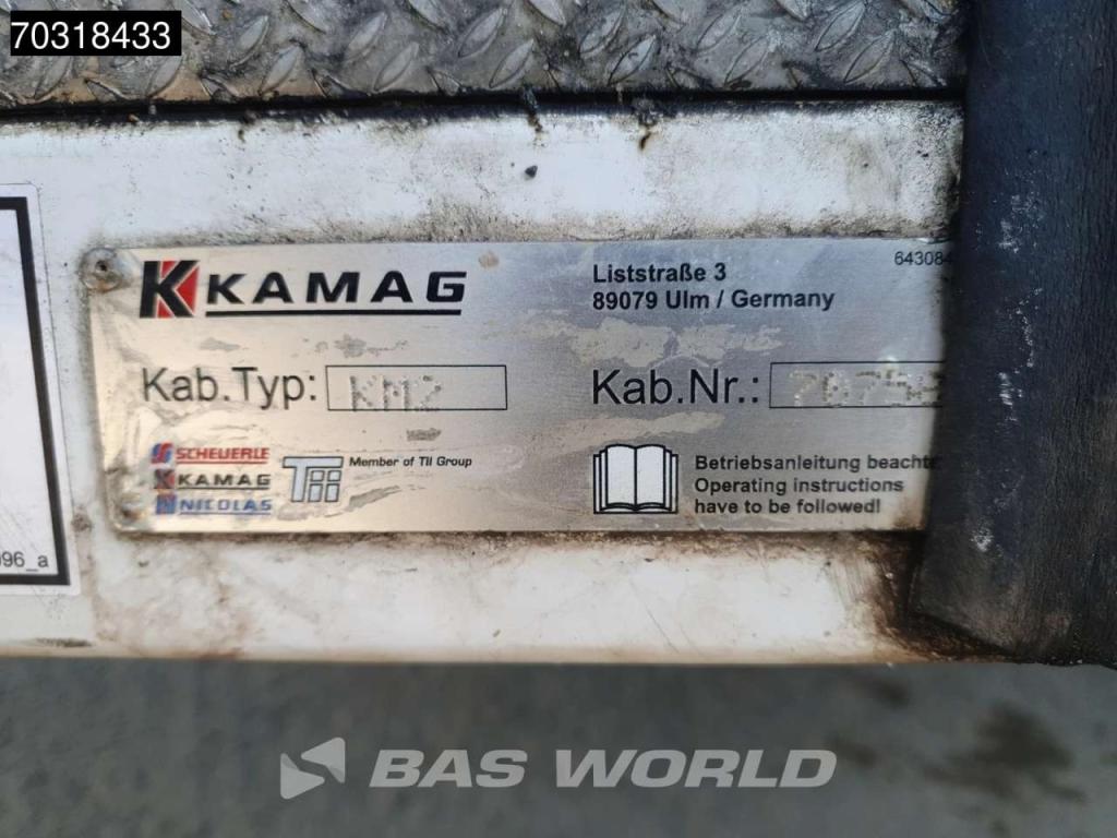Kamag WBH 25-F5 4X2 BDF Bodycarrier Wechselbrückenumsetzer 5th wheel 8824 Hours Euro 5 Photo 30