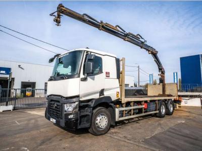 Renault C 430 -6X4 + HIAB 14T/m/3ext. sold by Braem NV