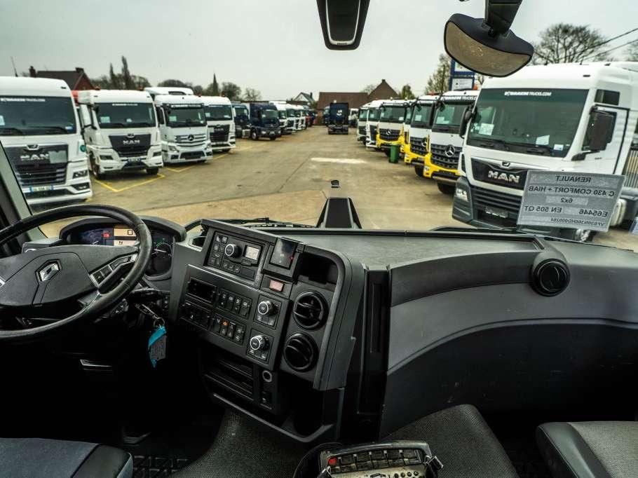 Renault C 430 -6X4 + HIAB 14T/m/3ext. Photo 16
