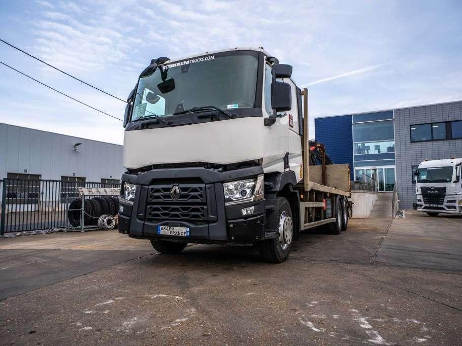Renault C 430 -6X4 + HIAB 14T/m/3ext. Photo 23