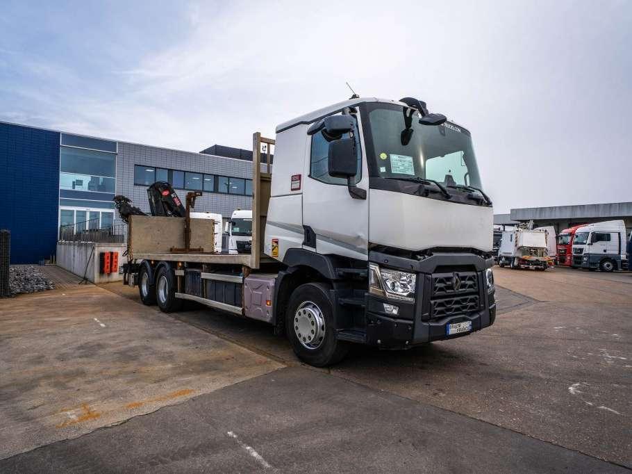 Renault C 430 -6X4 + HIAB 14T/m/3ext. Photo 24