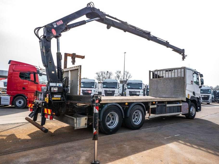 Renault C 430 -6X4 + HIAB 14T/m/3ext. Photo 5