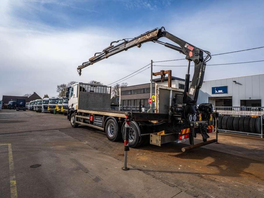 Renault C 430 -6X4 + HIAB 14T/m/3ext. Photo 7
