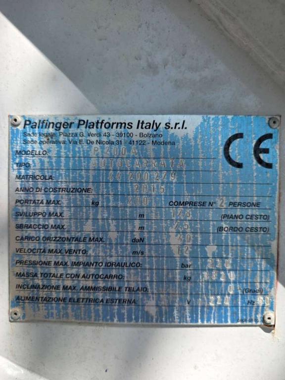 Palfinger P200 A Photo 3