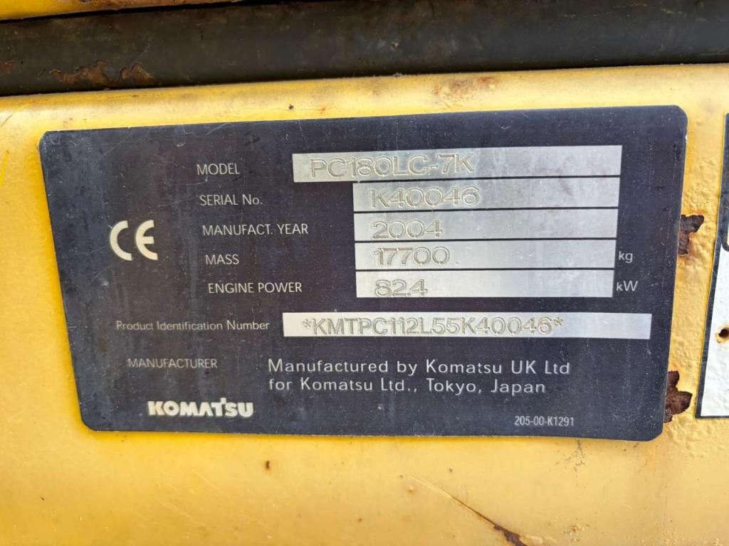 Komatsu PC180LC-7K Photo 30