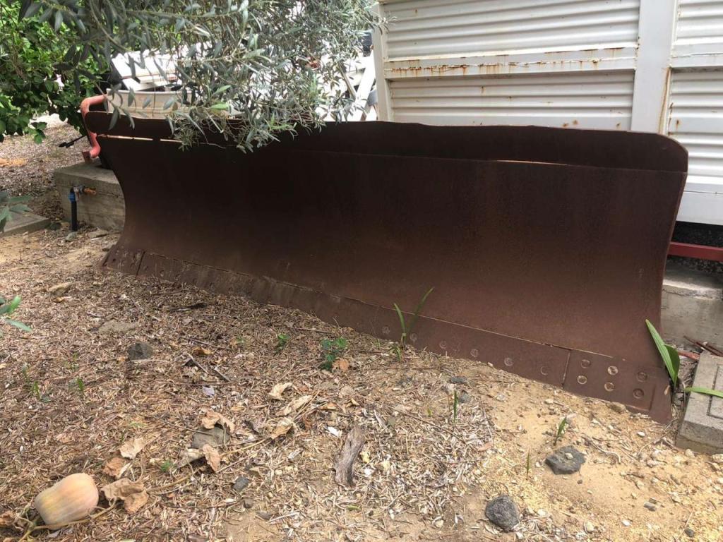 Dozer blade for Fiat Allis FL10C, FL10B Photo 2