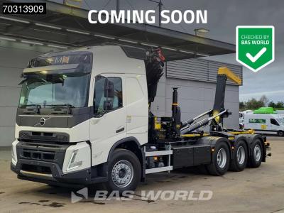 Volvo FMX 500 8X4 COMING SOON! NEW Palfinger PK33002 Crane + HT22TEC Hooklift Lift-Steering Axle sold by BAS World B.V.