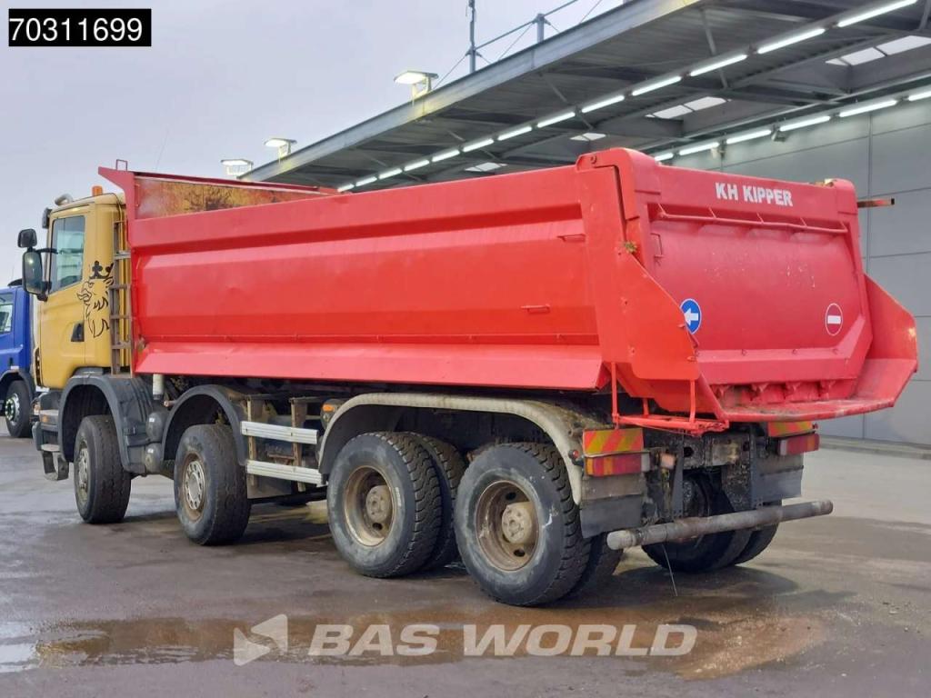 Scania G420 G 8X6 8x6 18m3 KH tipper Steel Suspension Big-Axle Euro 4 Photo 9