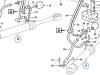 Volvo hydraulic cylinder for Volvo L180F and L180E. Photo 2 thumbnail