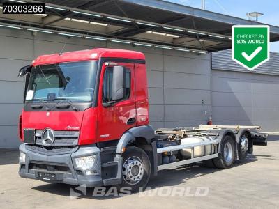 Mercedes Antos 2533 Antos 6X2 BDF ADR Full Air Suspension Lift+Steering Axle Automatic Euro 6 sold by BAS World B.V.