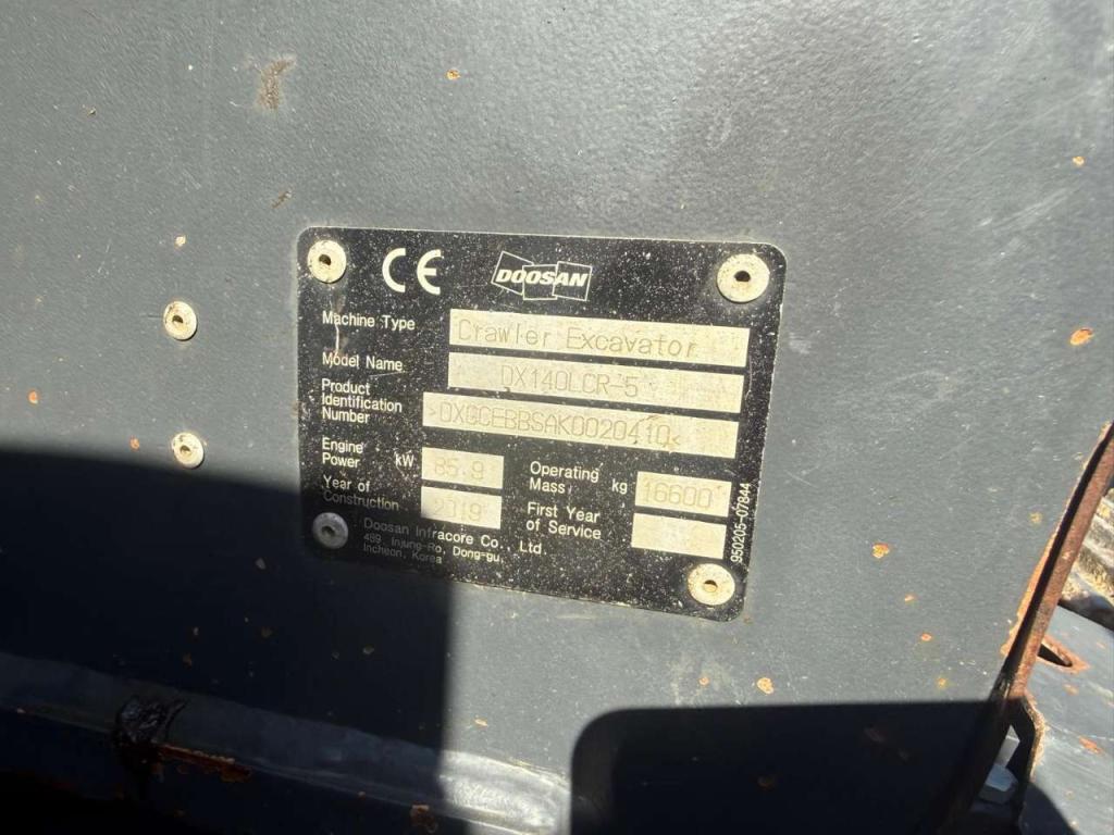 Doosan DX140LCR-5 Photo 7
