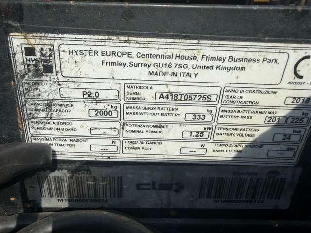 Hyster p 20 Photo 11