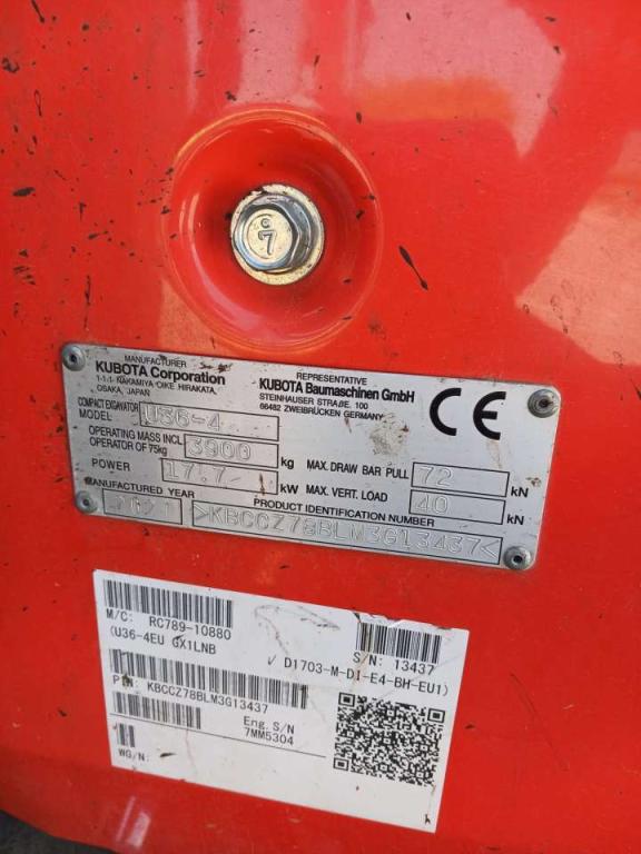 Kubota U36-4 Photo 7