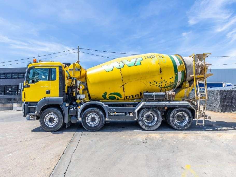Man TGS 41.400 BB + LIEBHERR 10m3 Photo 7