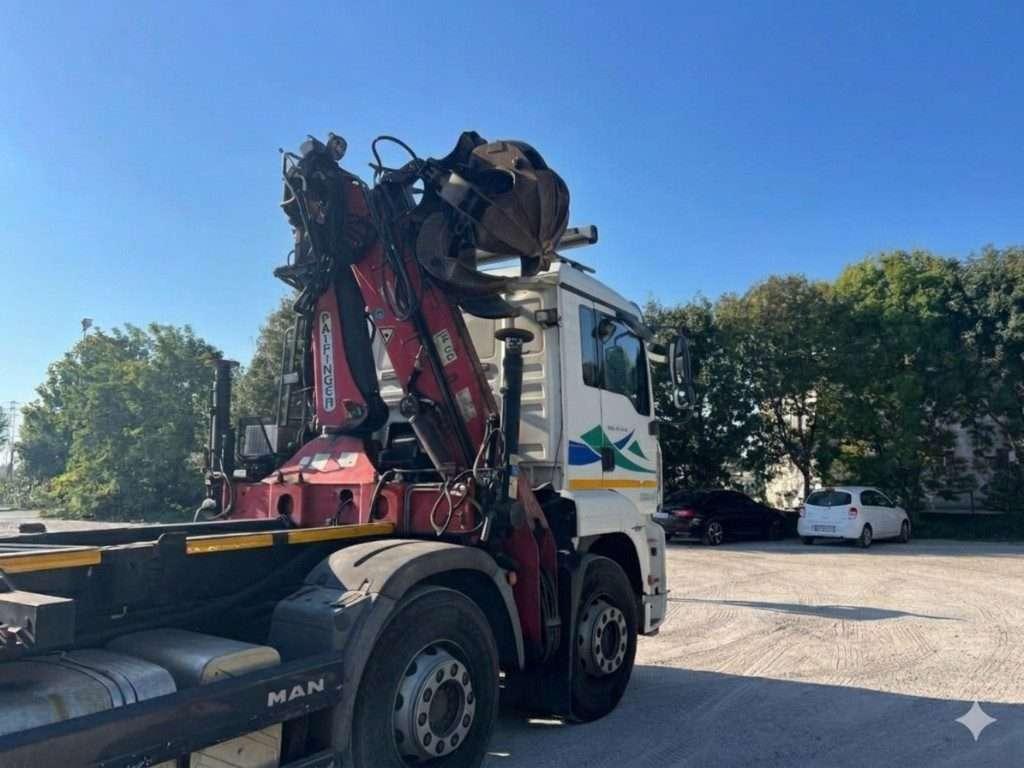 Man TGA 35.440 USATO SCARRABILE CON GRU E POLIPO Photo 9