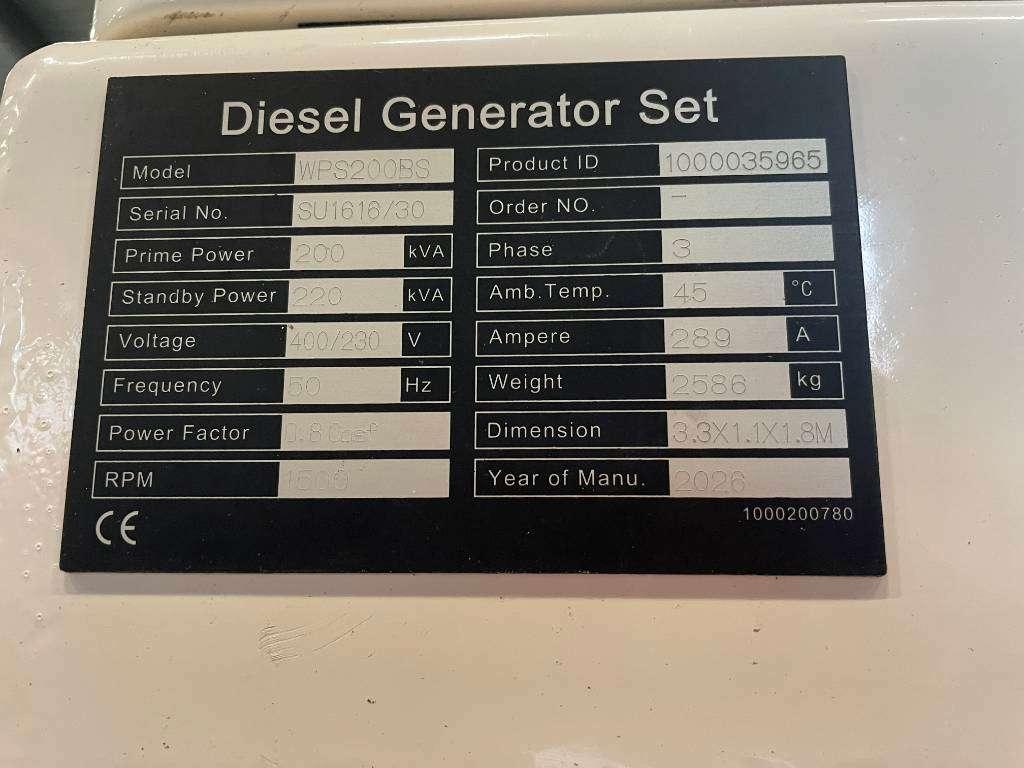 Perkins 1106A-70TA - 220 kVA Generator - DPX-20012 Photo 6