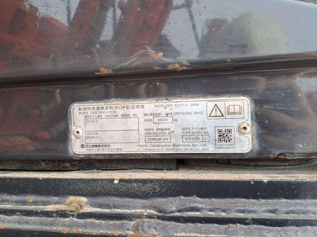 Hitachi ZX 490 LC H-6 Photo 12