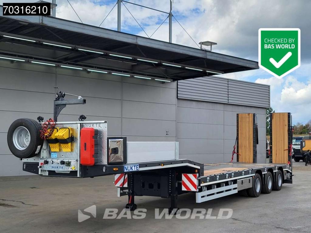 Nükte Trailer NKTL3 NEW Lift + Steering Axle Ramps Photo 1