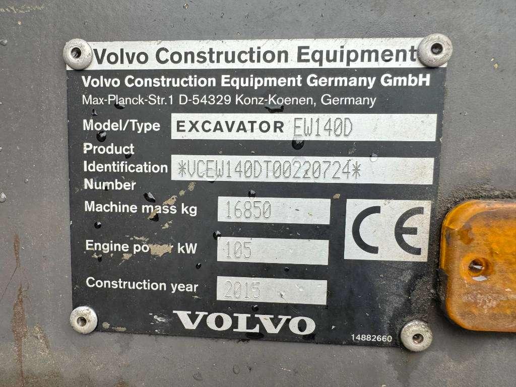 Volvo EW140D Excellent Condition / Low Hours / CE Photo 22