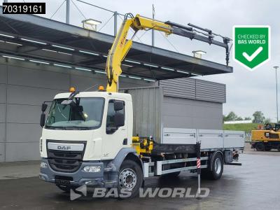 Daf LF 250 4X2 HYVA HB150XE3 Crane Kran Automatic Euro 6 sold by BAS World B.V.