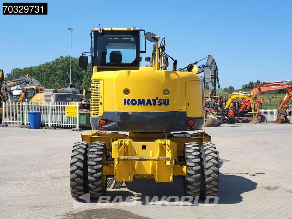 Komatsu PW118 MR-8 3 Buckets + Hammer Photo 6