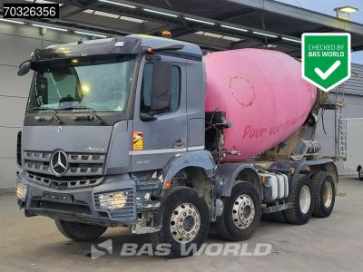 Mercedes-Benz Arocs 3240 Arocs 8X4 9m3 Frumecar Mixer Steel suspension Automatic Euro 6 sold by BAS World B.V.