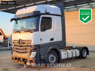 Mercedes-Benz Actros 1845 4X2 Bigspace Lowdeck Mirrorcam 2x Tank sold by BAS World B.V.