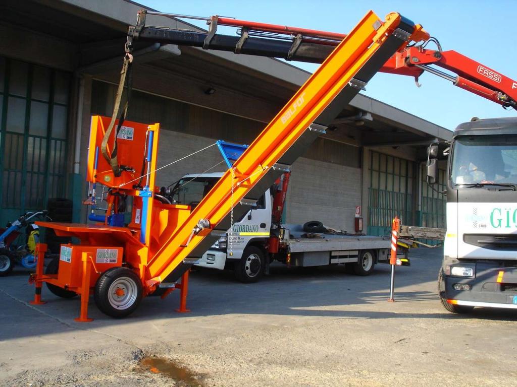 Balfor SS 800 SEGA A NASTRO PROFESSIONALE COMBINATA CON CARRELLO A RULLI PER TRONCHI Photo 16