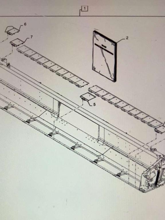 Pavimento per testata grano for New Holland AGRICULTURE 20-25 Photo 1