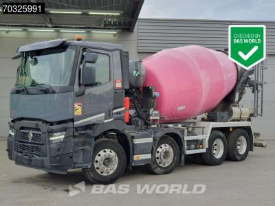 Renault C 430 8X4 Stetter 9m3 Mixer Automatic Gearbox Euro 6 sold by BAS World B.V.