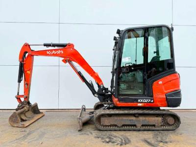 Kubota KX027-4 - Hammer Lines / Quick Coupler sold by Boss Machinery