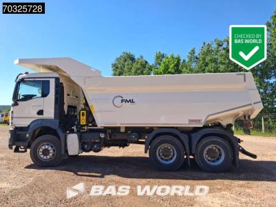 Man TGS 33.400 TGS 6x4 Hardox Mining tipper Canopy Steel suspension big-axle Manual EURO 2 sold by BAS World B.V.