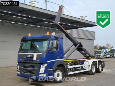 Volvo FM 410 6X2 DayCab Lift+Steering Axle VDL Hook Euro 6 sold by BAS World B.V.
