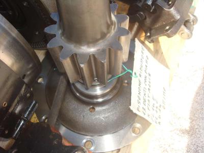 13-tooth reduction gear pinion with flange for Fiat Allis FL14E, FL14C, AD14C sold by OLM 90 Srl